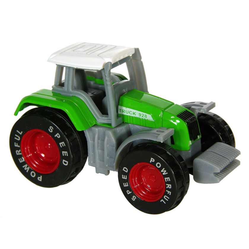 Трактор - зелен - 8 см.