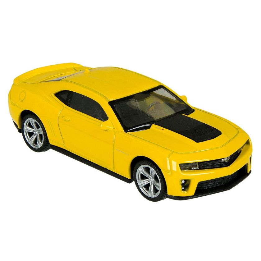 Лек автомобил - Chevrolet Camaro ZL1 - жълт - 10 см.