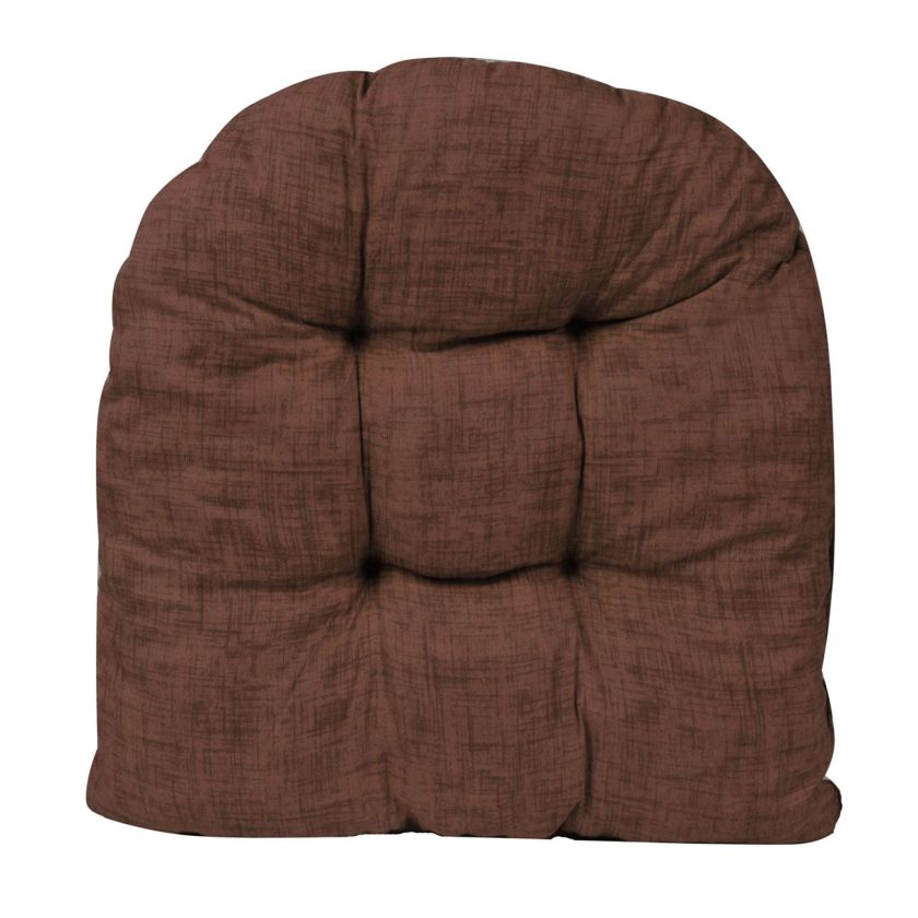 Декоративна възглавница за стол - кафява - 45 х 50 см.