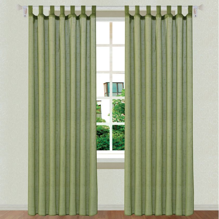 Завеса - зелена - 140 х 250 см.
