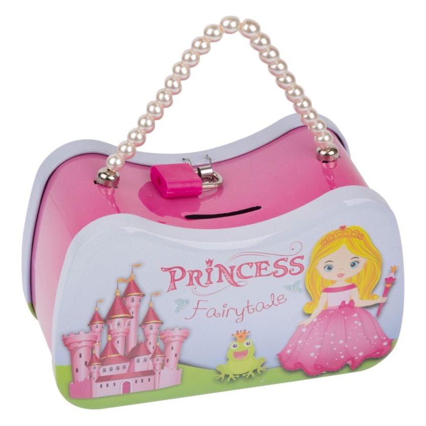 Детска касичка - дамска чанта - принцеса