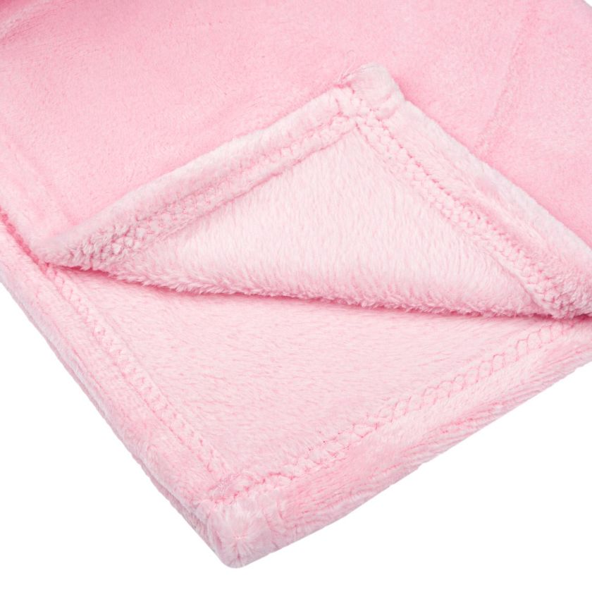 Покривка за бебешко легло - розова - 140 х 100 см.