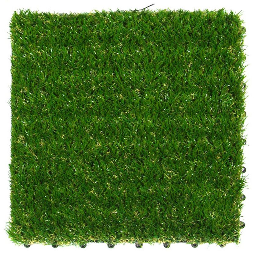 Плочка изкуствена трева - 30 х 30 см.