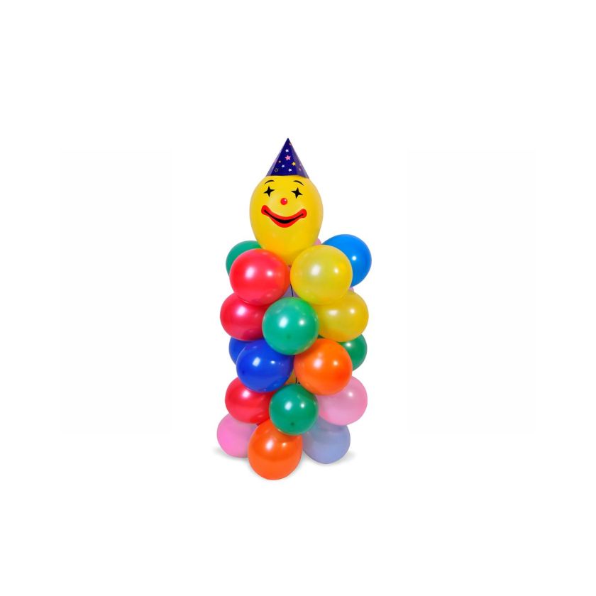 Парти балони - цветни - клоун - 28 бр.