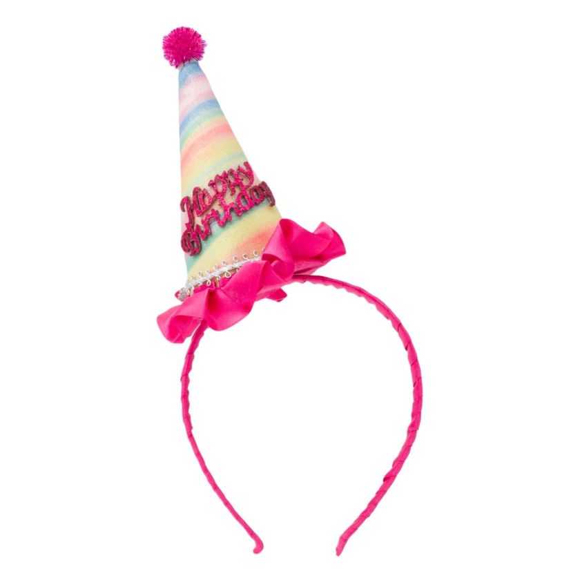 Парти диадема - шапка - Happy Birthday - 13 см.