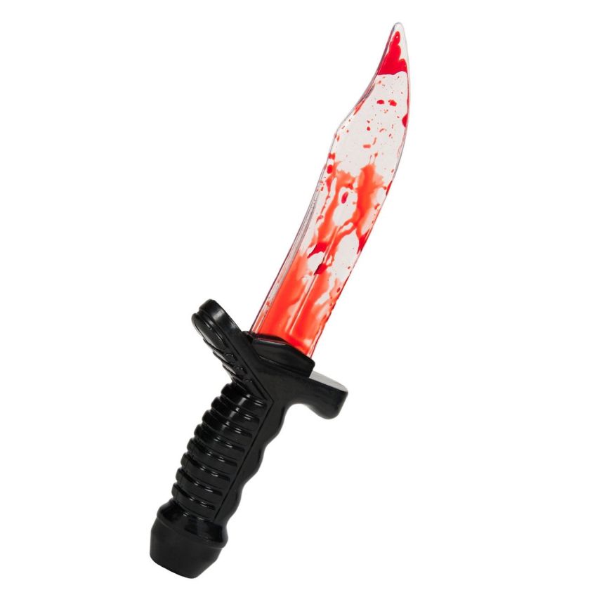 Карнавален аксесоар - нож с кръв