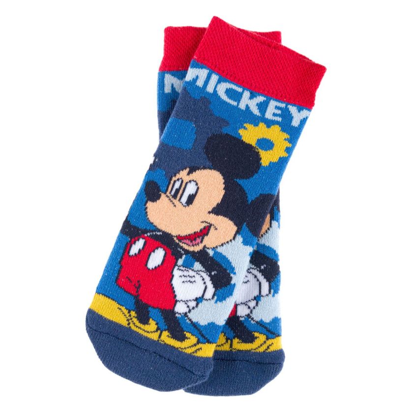 Бебешки чорапи - противохлъзгащи - Мики Маус