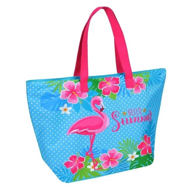 Плажна чанта "Фламинго" 58 х 39 х 22 см. 