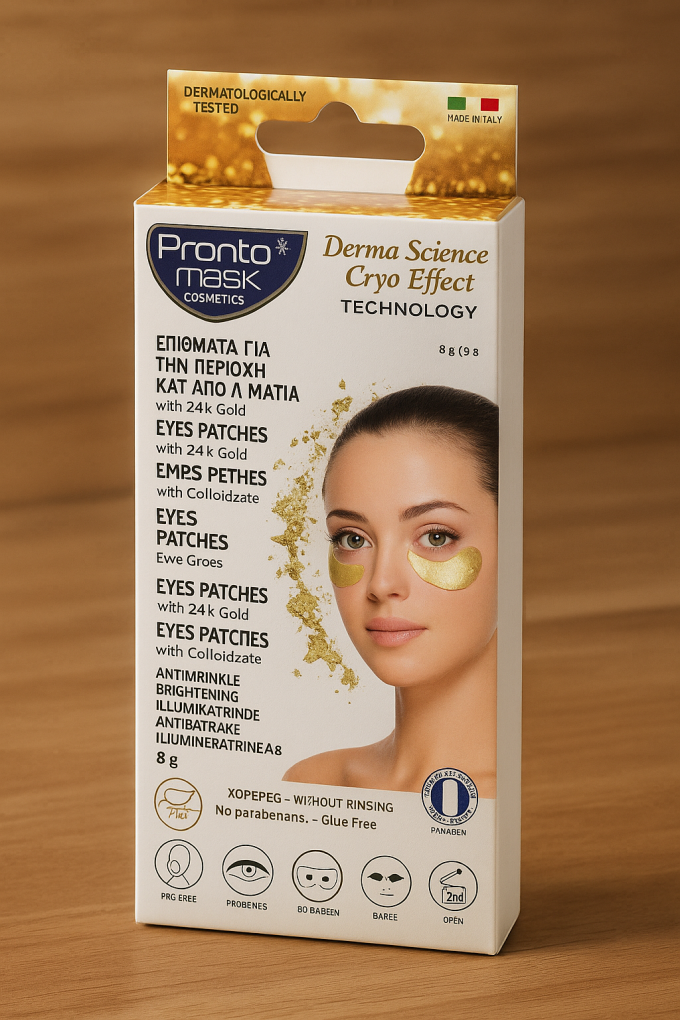 Компреси за под очите за блясък и подмладяване