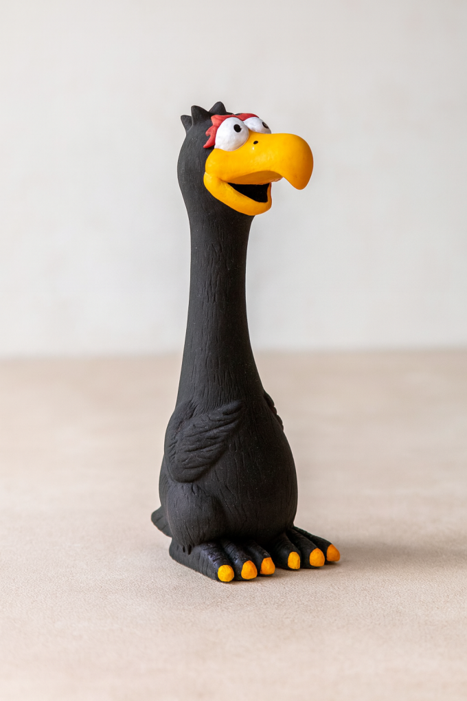 Играчка за куче - пиле със звук