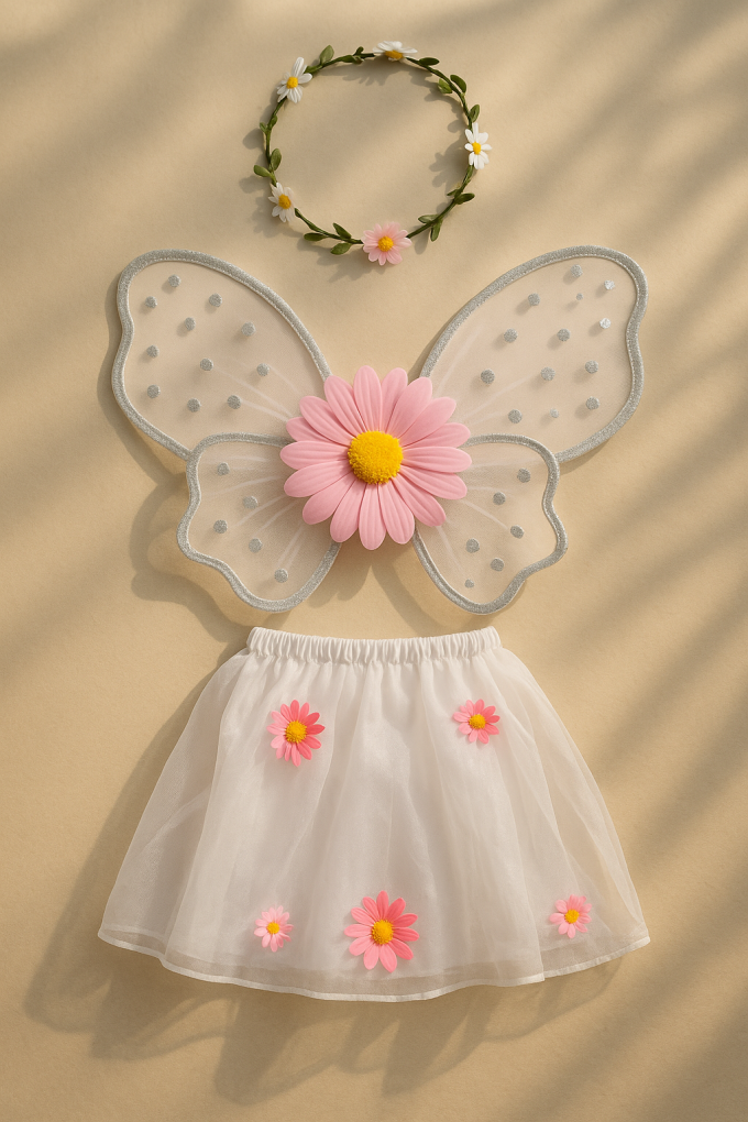 Карнавален костюм - пеперуда - 3 части