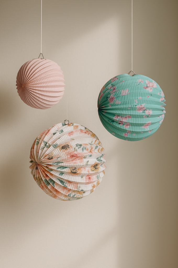 Парти декорация - цветя - 3 бр.