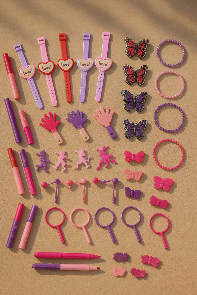 Играчки за пинята - за момичета - 50 бр.