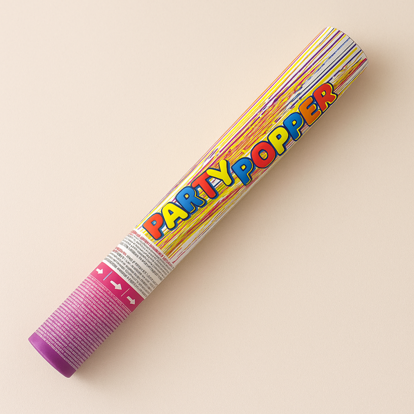 Парти конфети - цветни - 30 см.