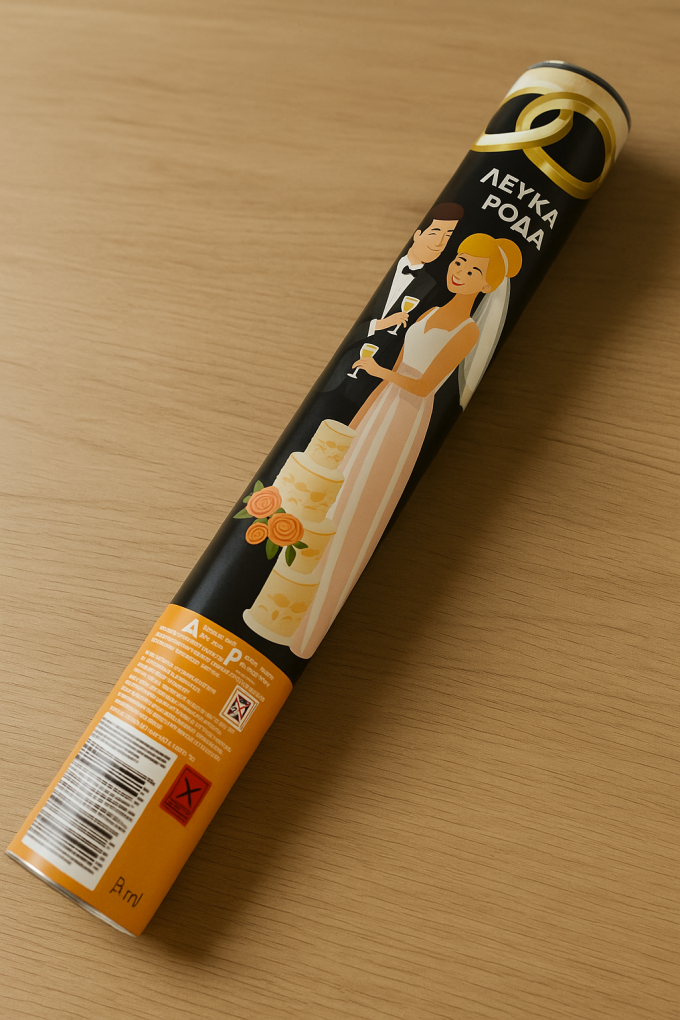 Парти конфети - сватбени - 60 см.