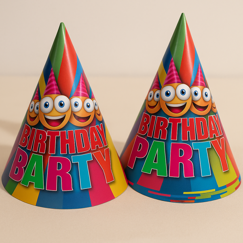 Парти шапки - Birthday Party - 10 бр.