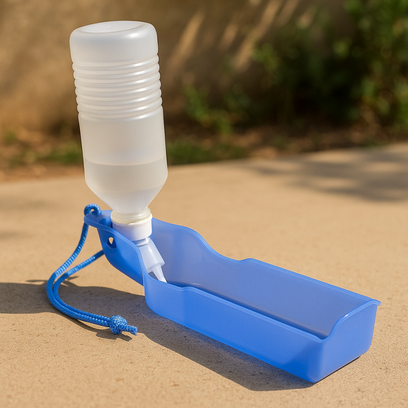 Преносима поилка за куче