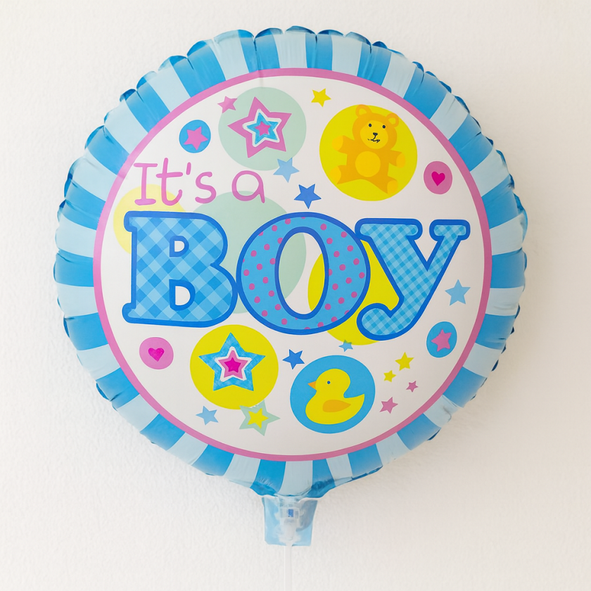 Парти балон - IT'S A BOY - 42 х 30 см.