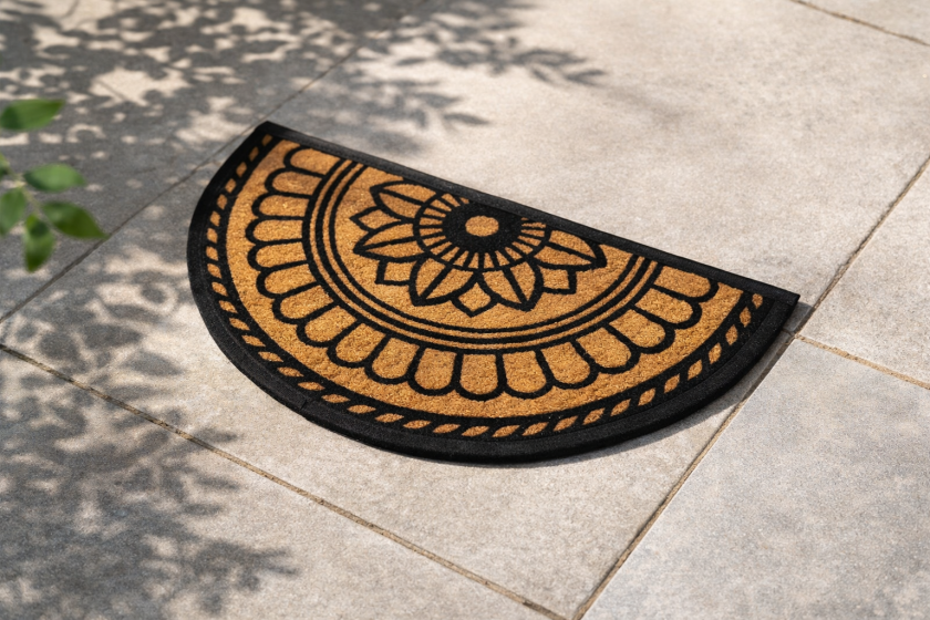 Входна изтривалка - полукръг - 70 х 40 см.