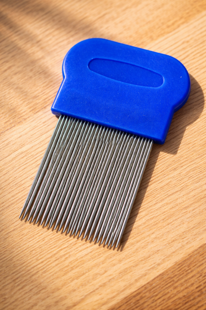 Мини гребен за брада и мустаци - 9 см.