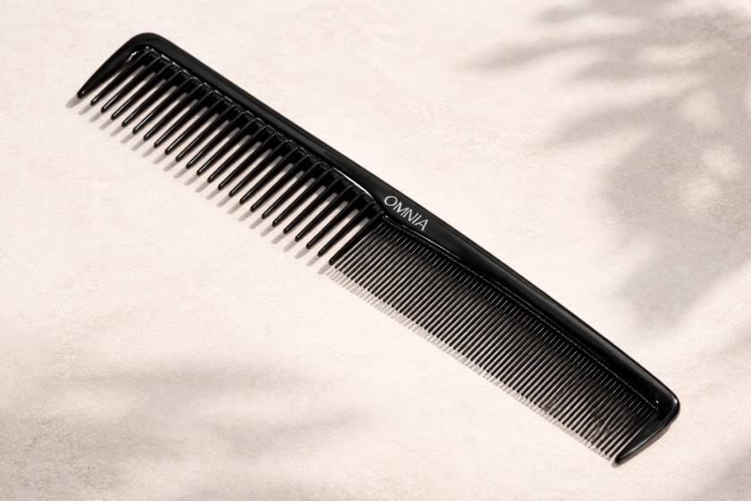 Гребен за коса - черен - 18 см.