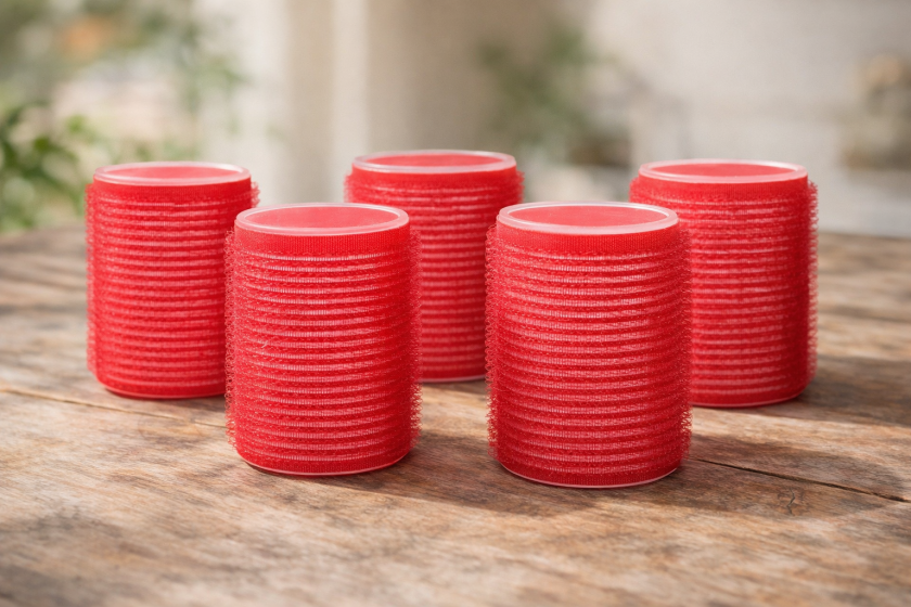 Самозалепващи се ролки - 6 х 5.5 см. - 5 бр.