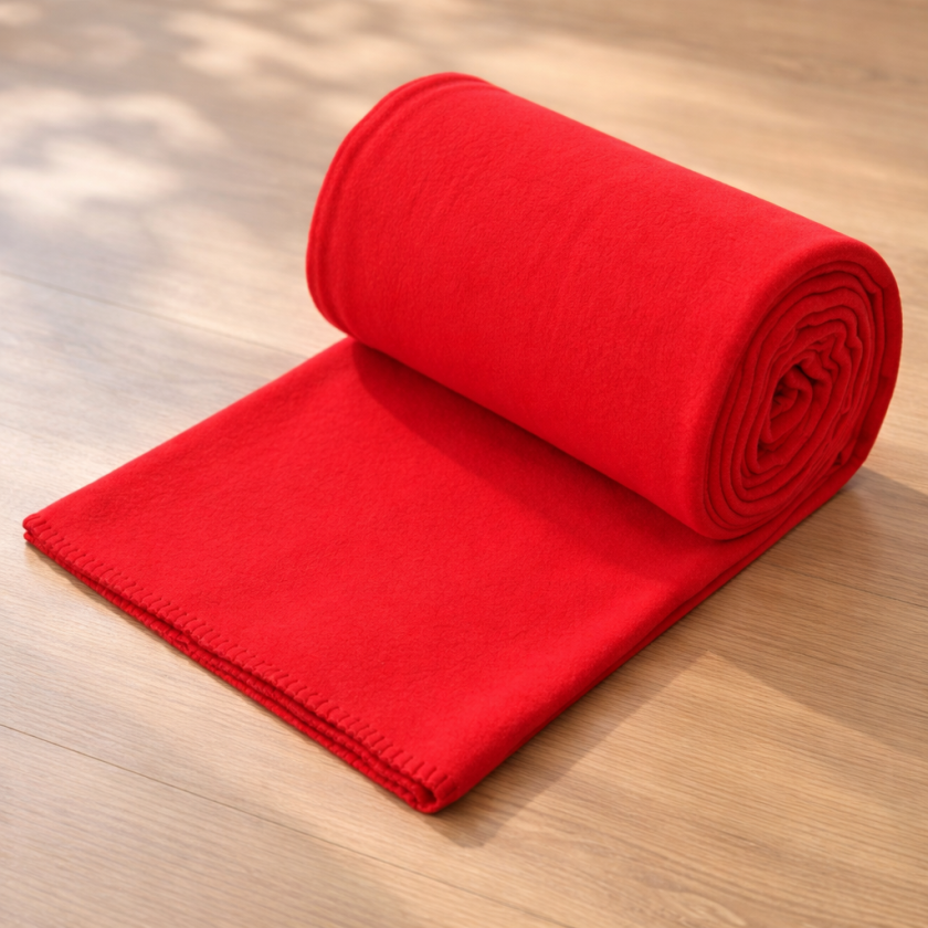 Шалте - червено - 150 х 220 см.