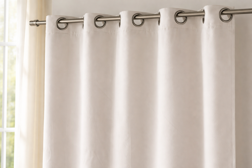 Завеса - екрю - 140 х 250 см.