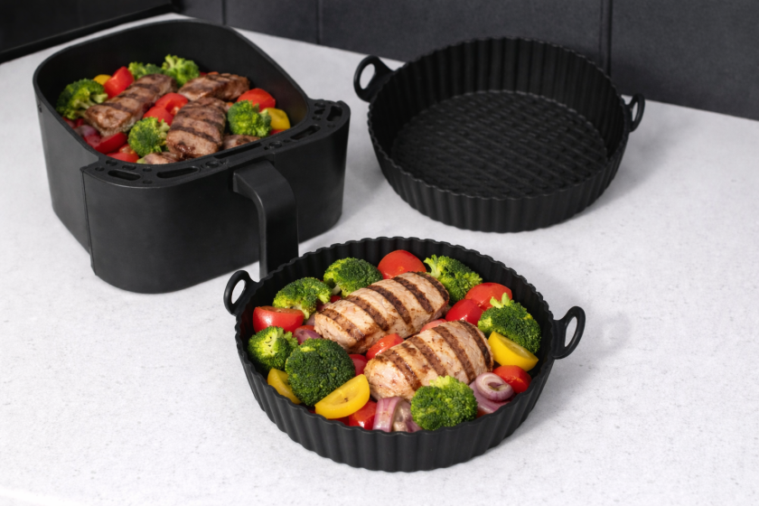 Силиконова форма за Air Fryer за многократна употреба - 23 x 7 см.