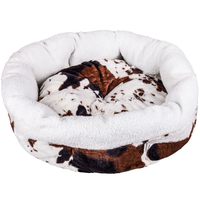 Легло за куче - кръгло с възглавница