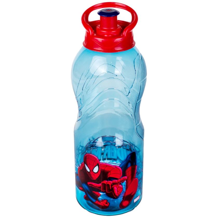 Бутилка за вода SPIDERMAN (синя) - 400 мл.