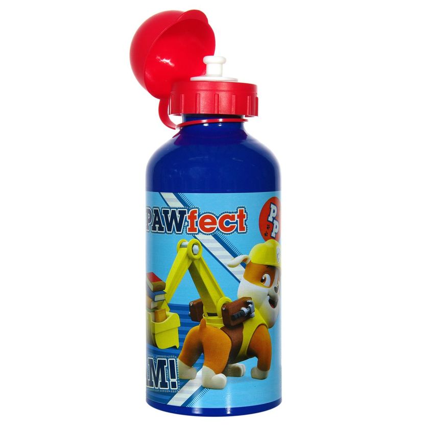 Алуминиева бутилка за вода PAW PATROL (синя) - 500 мл.