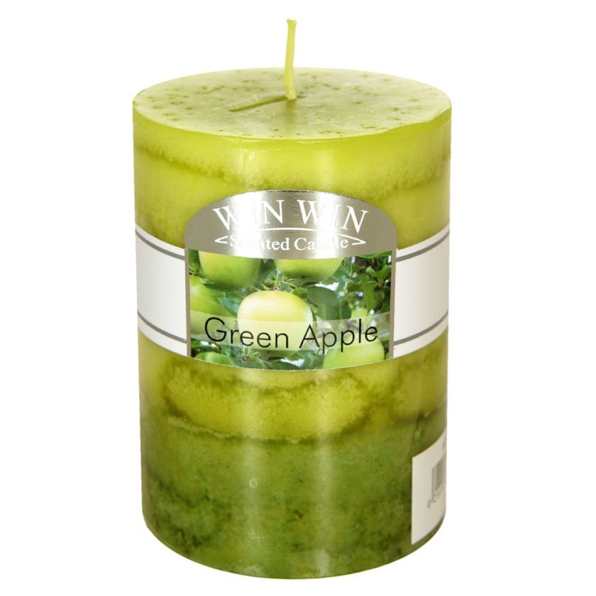 Ароматна свещ зелена ябълка - 290 гр.