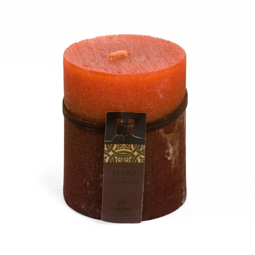 Ароматна свещ кафява - портокал 120 гр.