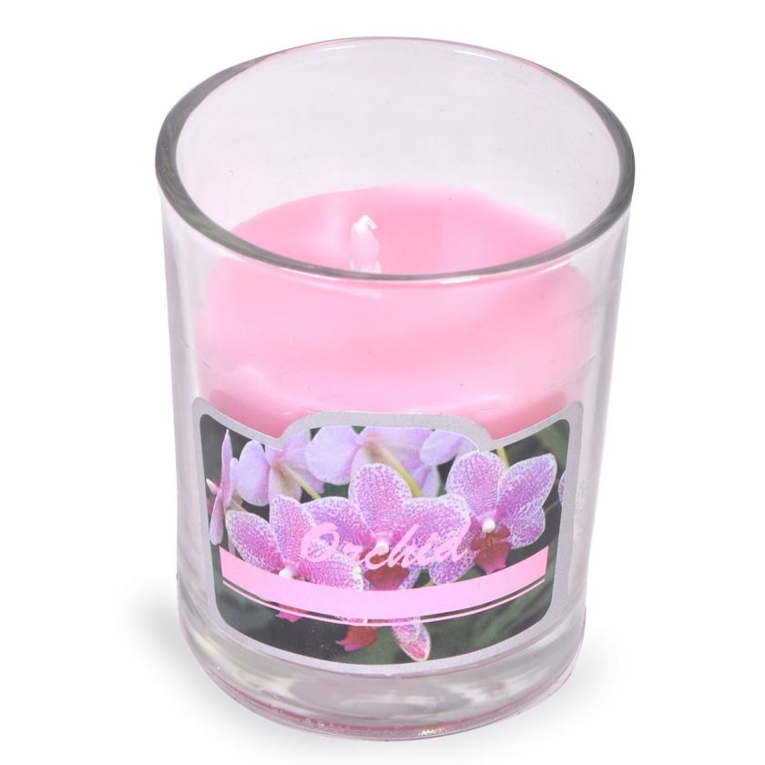 Ароматна свещ в чаша - Орхидея - 130 гр.