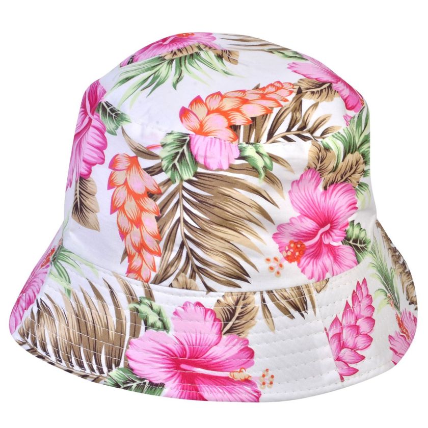 Лятна шапка - дамска - цветя