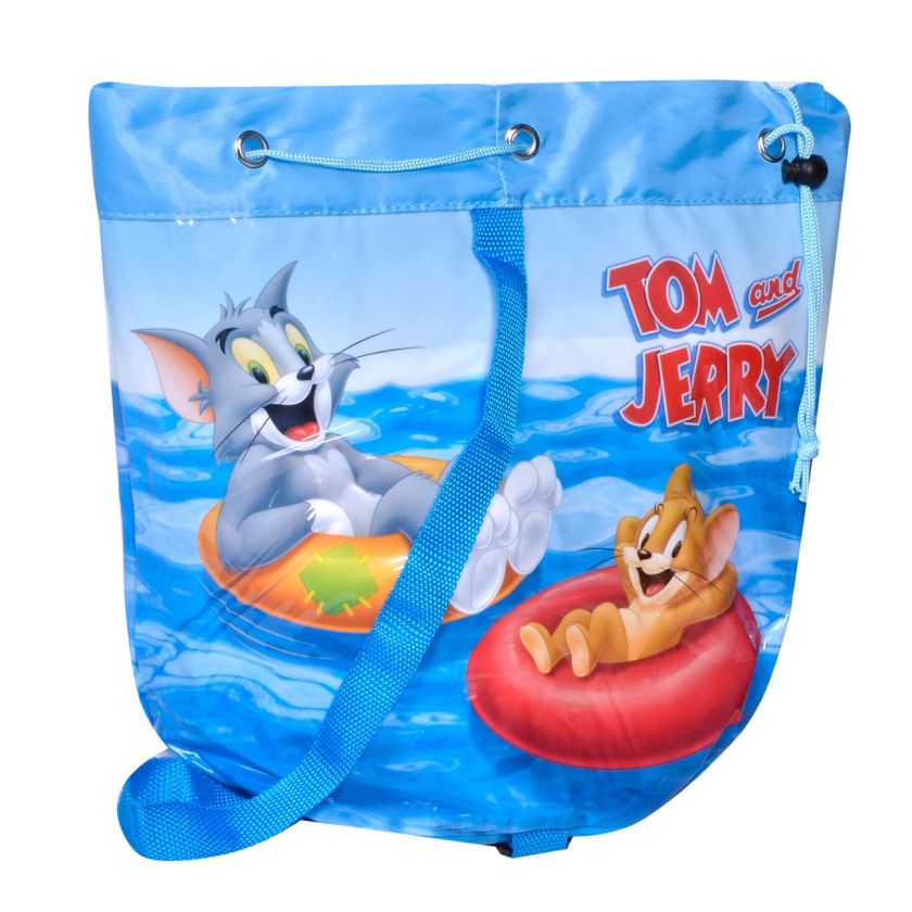 Детска плажна чанта - мешка - TOM & JERRY 