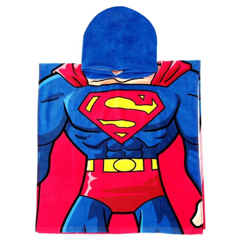 Детско плажно пончо - SUPERMAN