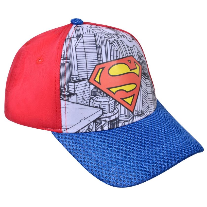 Детска шапка с козирка - SUPERMAN