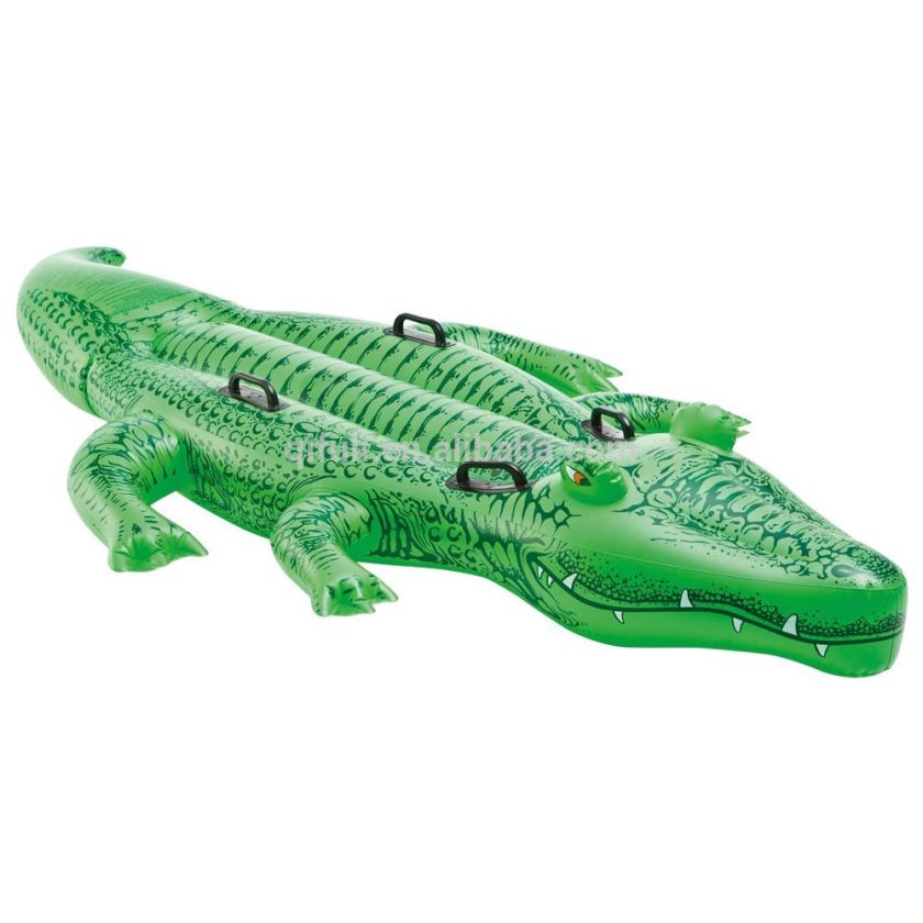 Надуваем крокодил - голяма