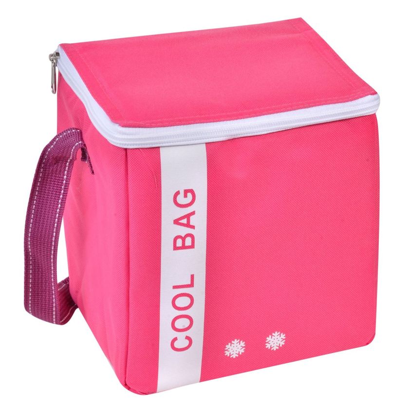 Термо чанта - куб - розова