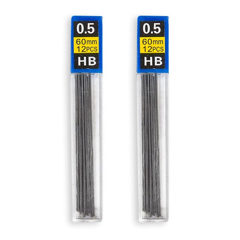 Графити за автоматичен молив HB 0.5 мм. - 24 бр.