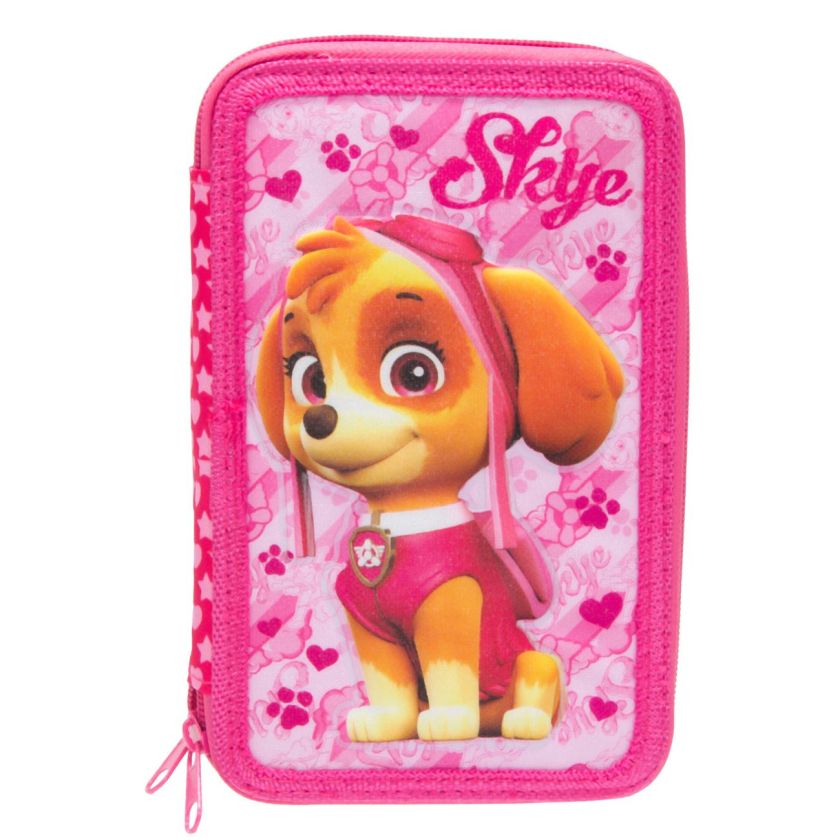 Ученически несесер - пълен - 3D SKYE PAW PATROL