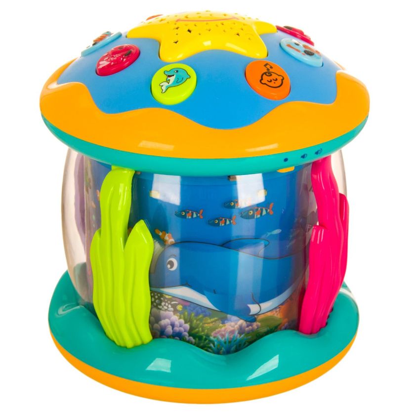 Образователен аквариум - със звук - 16 см.