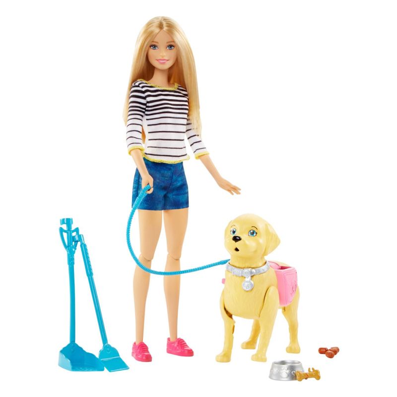 шилинг портал благоприятен Кукла BARBIE - с куче и аксесоари