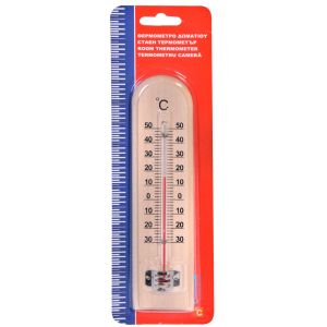 Стаен термометър - дървен - 20 см.