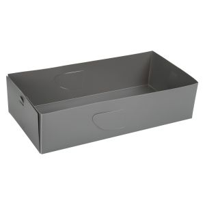Кутия-органайзер за чекмедже - сива - 30.5 x 15 х 7.5 см.