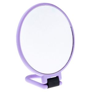 Огледало - кръгло - лилаво - 14.5 см.