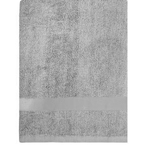 Хавлиена кърпа за баня - сива - 70 х 140 см.