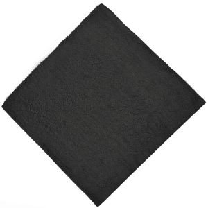 Хавлиена кърпа за ръце - черна - 29 х 48 см.